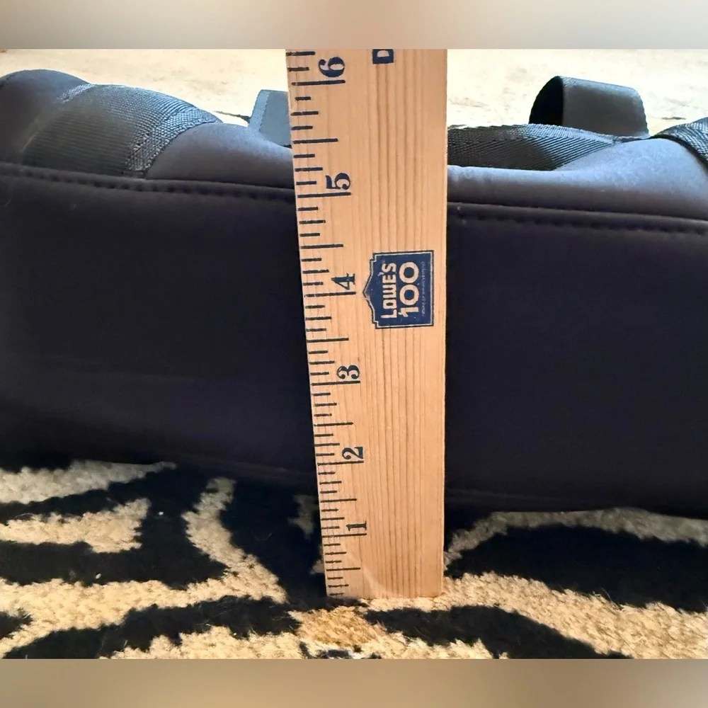 Dagne Dover Landon Neoprene Carryall Bag Small EUC - Picture 12 of 15